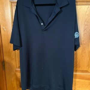 Elegant Navy Polo Shirt for Men